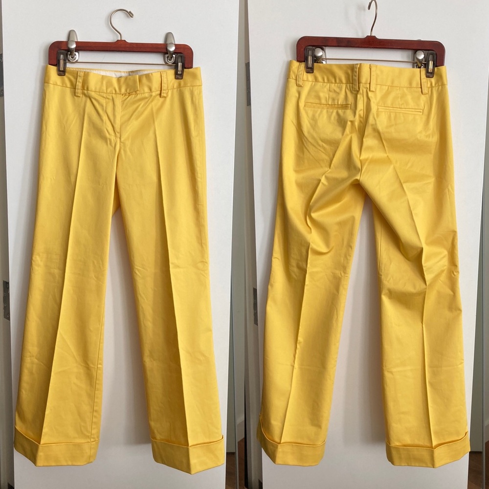 J.Crew City Fit wide leg trousers